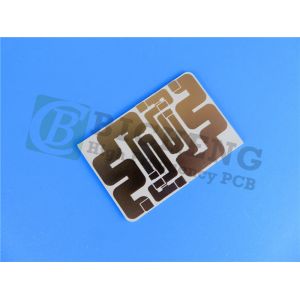 Quality 40mil AD300D PCB 1.1mm Black Soldermask Immersion Gold Circuit for sale