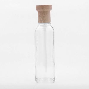 Empty OEM Cosmetic Bottle Packaging Environmentally Friendly Round Shape