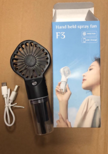 Hand Held Spray Fan Portable Mini Charging Spray Humidification Gift Handheld Small Fan
