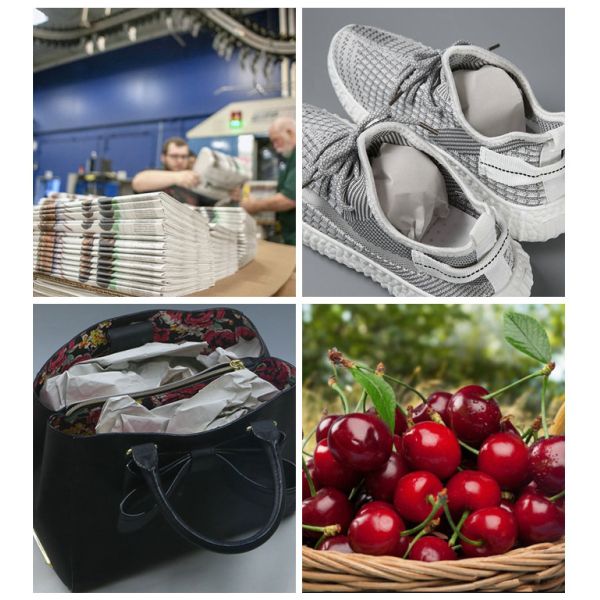 High Brightness Newsprint Packing Paper For Shoes Factory 42gsm 45gsm 