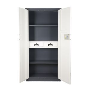 Smart Electronic Safe Metal Vertical Filing Cabinet 0.8mm Thickness