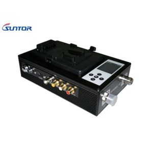 China LCD  Man - Pack Cofdm Video Transmitter System , Can Through Wall on sale