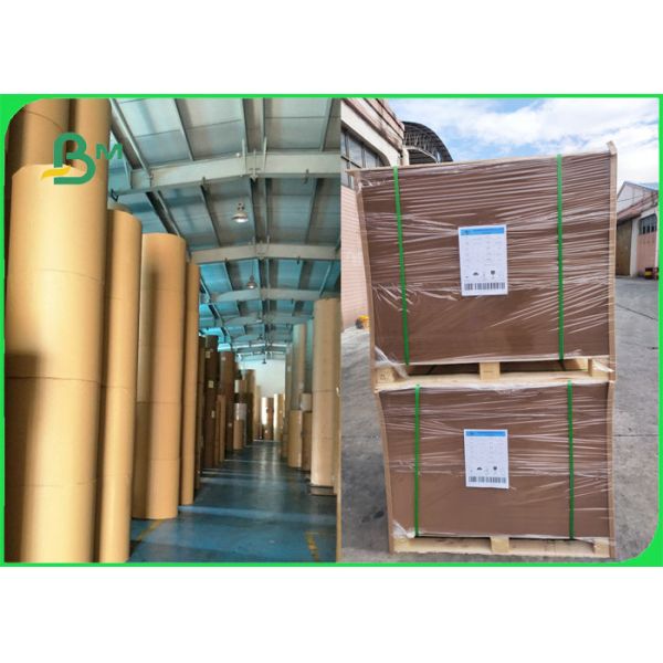  Food Safe 270gsm 300gsm Brown Kraft Paper For Gift Bag High Strength 610 x 860mm