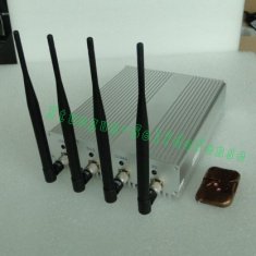 505A High Power big GSM+3G mobile signal jammers with Remote Control