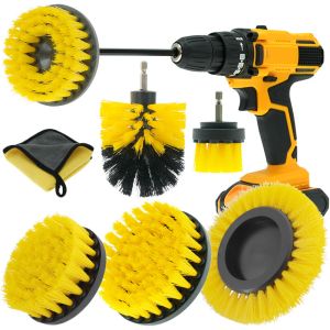 Quality Oem Extended Grout Drill Brush Attachment Soft Bristle Pp Material for sale