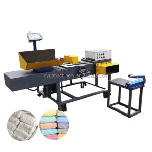 Supply Wiping Rags Baler Packaging For Fiber Cloth Weighing Bagging Bags