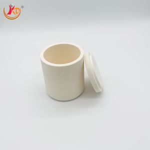 Cylinder Shape Zirconia Grinding Jar High Acid Resistance and High Impact Resistance