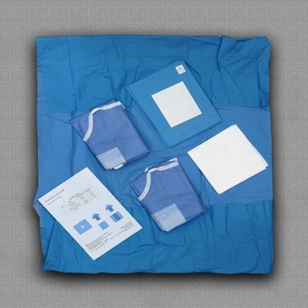 Blue/Green/White Surgery Pack Oem/Odm Properties Medical Materials Accessories