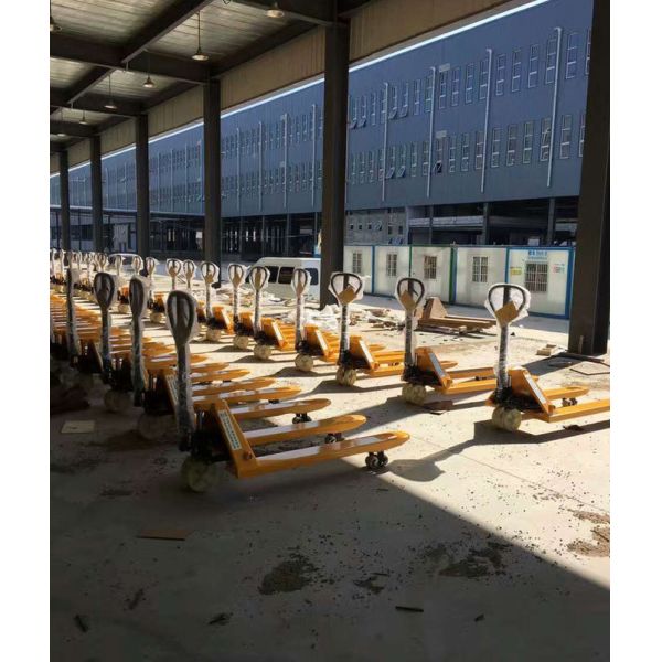 High Loading Hand Pallet Jack , Single Speed Pump Warehouse Pallet Trucks
