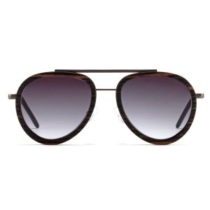 Men Wooden UV400 Bamboo Frame Sunglasses Polarized
