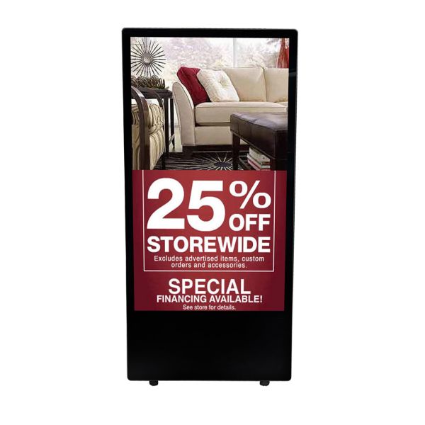 Buy 49 inch outdoor digital signage battery kiosk at wholesale prices