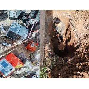 Orange Basis Cable Fault Pre Locator With TDR Low Voltage Pulse And High Voltage