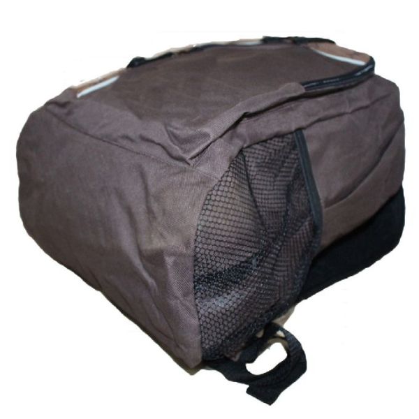 Lightweight Leisure Black Canvas College Laptop Backpack