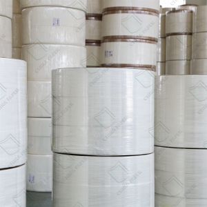 High Quality Wood Pulp Tissue Paper Customized Small Jumbo Roll Toilet Tissue