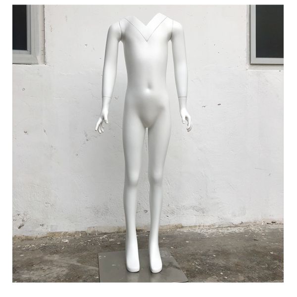 2021 Best Selling Cheap Used Plastic Child Torso Kid Stand Mannequin For Sale