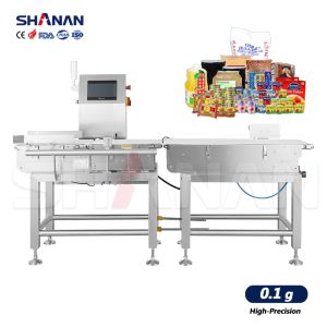 High Precision Automatic Weighing Dynamic checkweigher Food Packaging Machine