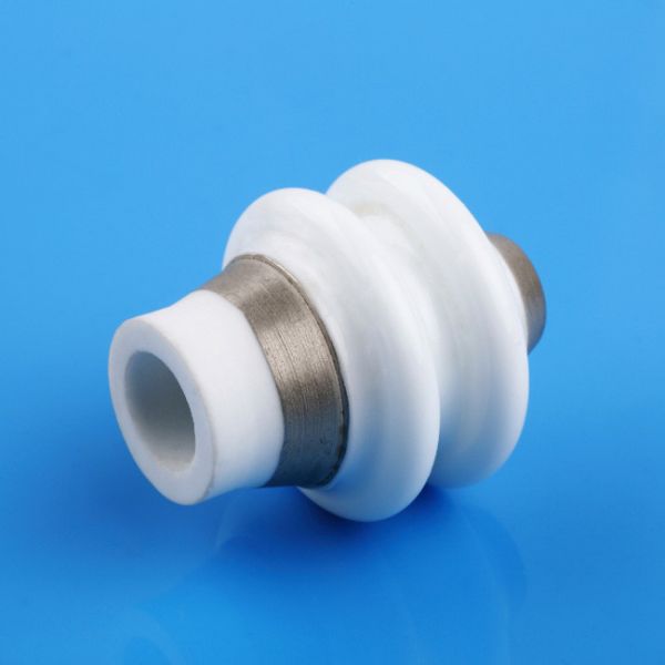 Buy Wear Resistant Metallized Ceramic Insulator Superb  Electrical Thermal Properties at wholesale prices