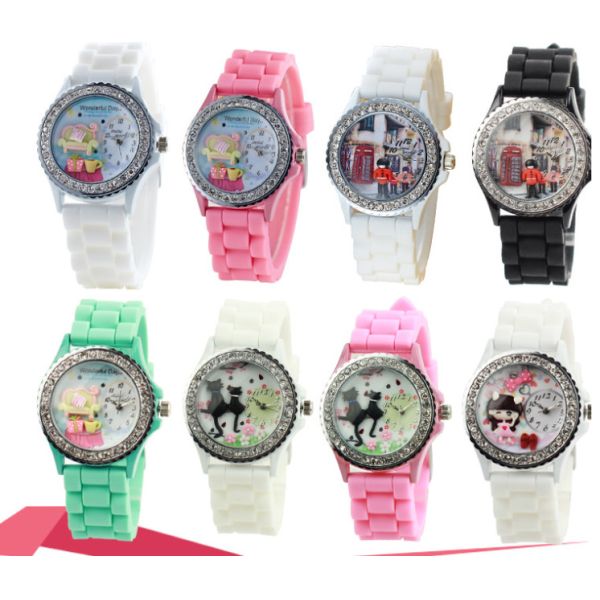 silicone watch,kids watch