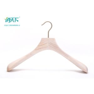 Betterall Coat Clothing Type White Luxury Wooden Hangers