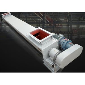 Shaft U Trough Stainless Steel Screw Conveyor With Cover