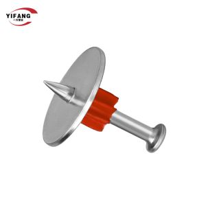 PE Cap Steel Cut Masonry Nails , Hardened Concrete Nails For Drywall