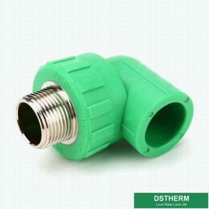 ISO15874 Male Threaded Elbow 90° Ppr Pipe Fittings