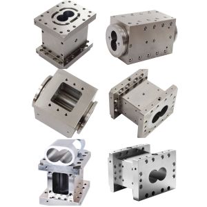 Coper Extruder Barrel Elements , Double Screw Extruder Spare Parts