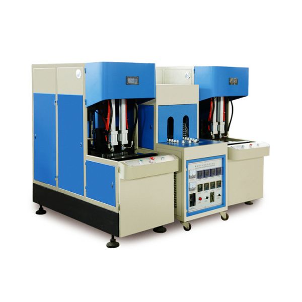 Buy Customized 2 Cavity Semi Automatic Plastic Bottle Blow Molding Machine at wholesale prices