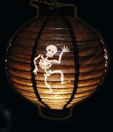 Battery Lantern, LED Paper Lantern, Solar Lantern, Festival Lantern, Ghost