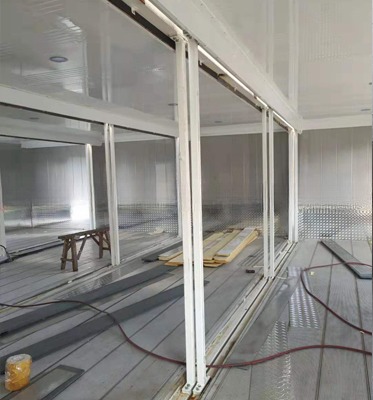 40ft Building Reefer Container 40HQ Cold Room Storage Certified CSC Steel and Flat Floor