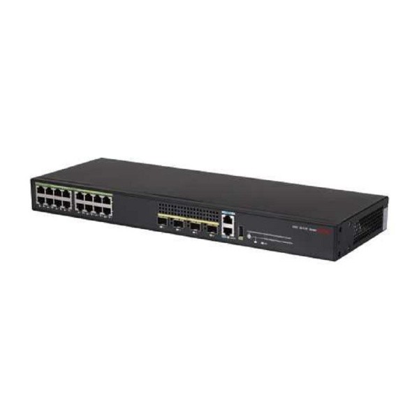 Buy 16-Port Gigabit & 4x 10G SFP+ Switch Layer 3 Routing , QoS , ERPS Ring H3C Enterprise Switch at wholesale prices