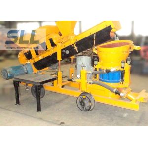 Screw Mixer Concrete Spraying Machine Self Loading Shot Concrete Machine