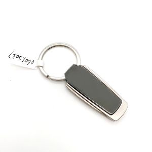 China Individual Polybag Package Gun Black Metal Keychain Holder Available for OEM/ODM on sale