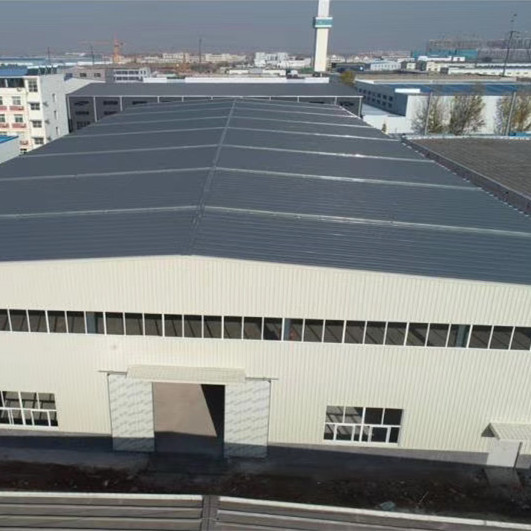 Buy Custom Steel Structure Warehouse with Sandwich Panel Roof at wholesale prices