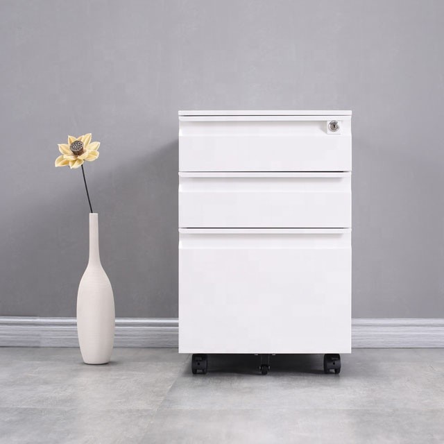 Quality Assembled Structure A4 File 3 Drawer Mobile Pedestal for sale