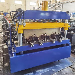 Galvanized Steel Metal Deck Roll Forming Machine 15kw 380V