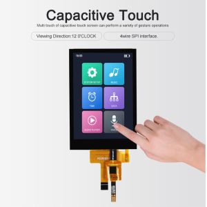 Polcd Custom TFT LCD 0.96 ~ 10.1" LCM IPS Screen 2.4 2.8 3 3.5 4.3 5 7 inch