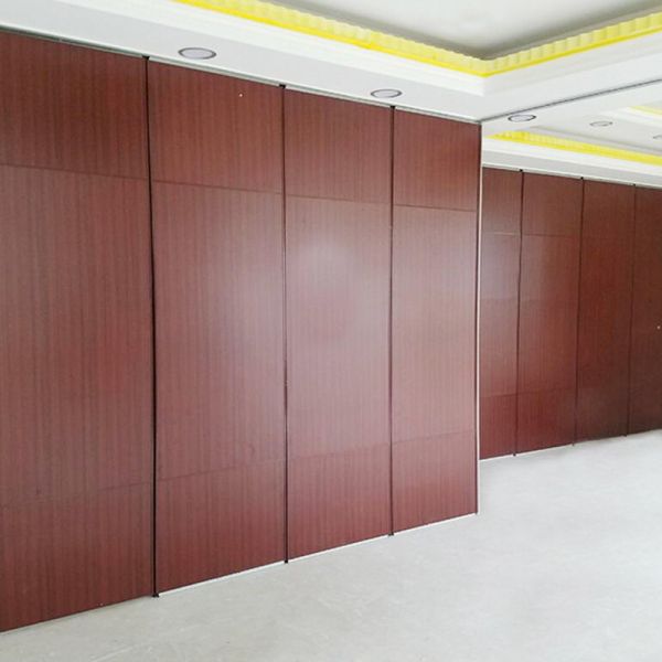 Fabric Soundproof Aluminum Track Channel Folding Movable Operable Partition