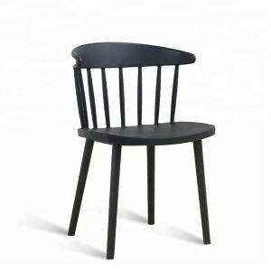 Hot selling stackable leisure back wicker plastic chair
