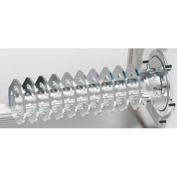 SIC Ceramic 185kW Horizontal Bead Mill Machine In Chemical Fiber LFP