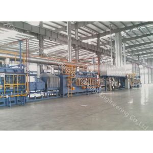 China High Heating Ability Aluminium Brazing Furnace 70m³/H N₂ Consumption on sale