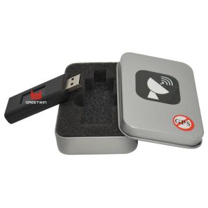 Quality USB Disk Balck GPS L1 L2 Mini GPS Signal Jammer With LED Display for sale