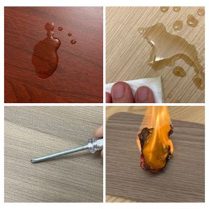 Architectural Feature Wallboard with Waterproof MDF Material and 3D Damask