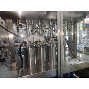 Dishwashing Bottle Liquid Filling Machine With 2-12 Nozzles