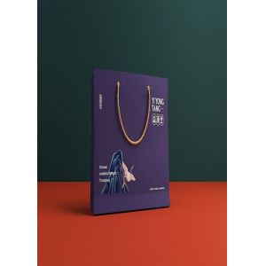 Waterproof 54*20*50cm Gift Kraft Paper Bag