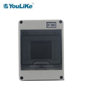 Electronic Outdoor IP65 Waterproof MCB Box 5 Way Dustproof
