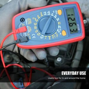 DT33D AC DC Voltage LCD Digital Clamp Multimeter Electronic Tester With Blue