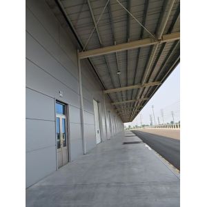 China Metal shed logistics warehouse storage with over 70 years lifetime for sale on sale