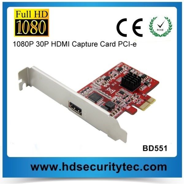 Video Capture Card HD HDMI Game Video Capture Card for HD Video Audio To PCI-e