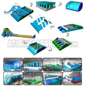 Quality Custom Adult Inflatable Obstacle Challenges / Inflatable 5k Obstacle Run for sale